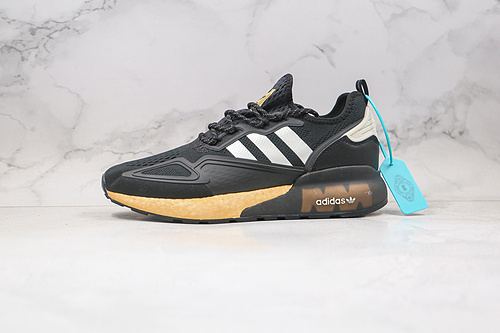 ZX 2K BOOST CORE BLACK GOLD METALLIC FY2014 SIZE_ 39-45-7aa6a4cb